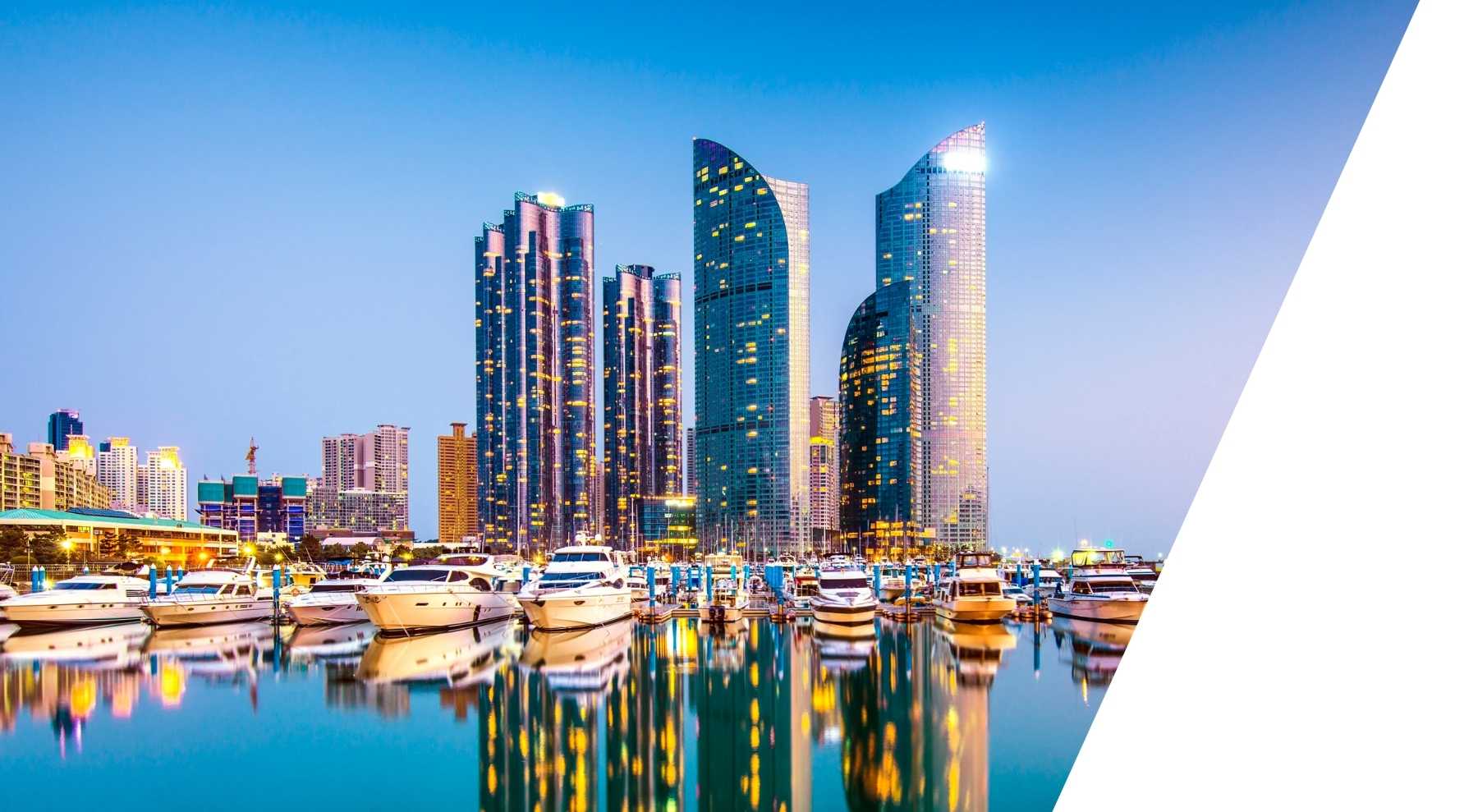 Buildings in Busan, South Korea